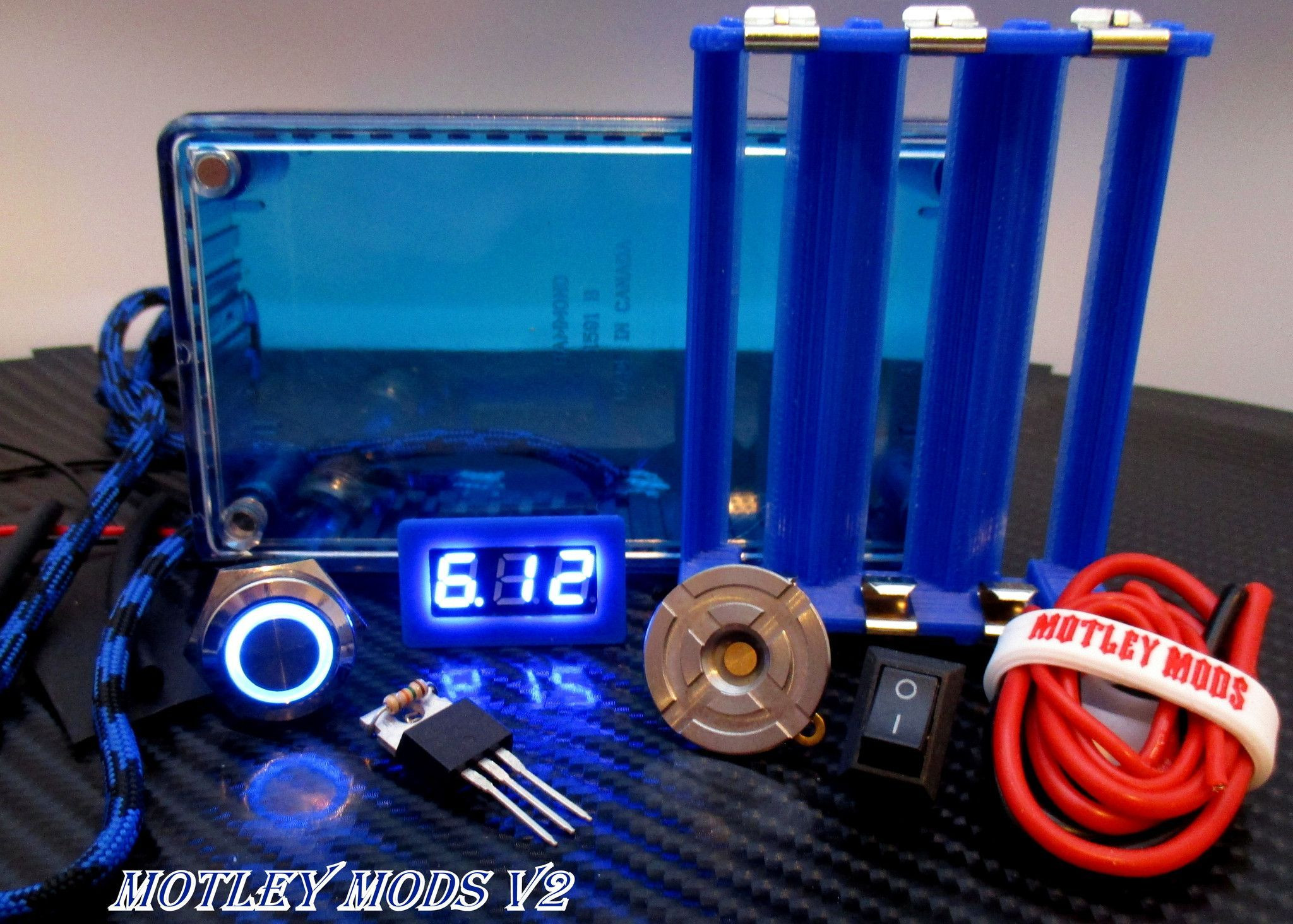 Best ideas about DIY Vape Mods Kits
. Save or Pin Box Mod kit Blue Clear Lid VAPE Mods Now.
