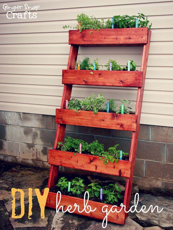 Best ideas about DIY Vertical Herb Garden
. Save or Pin DIY Herb Garden tutorial Now.