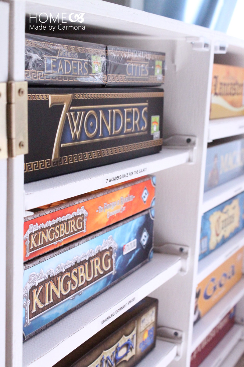 Best ideas about DIY Video Game Storage
. Save or Pin DIY Board Game Storage Unit Now.