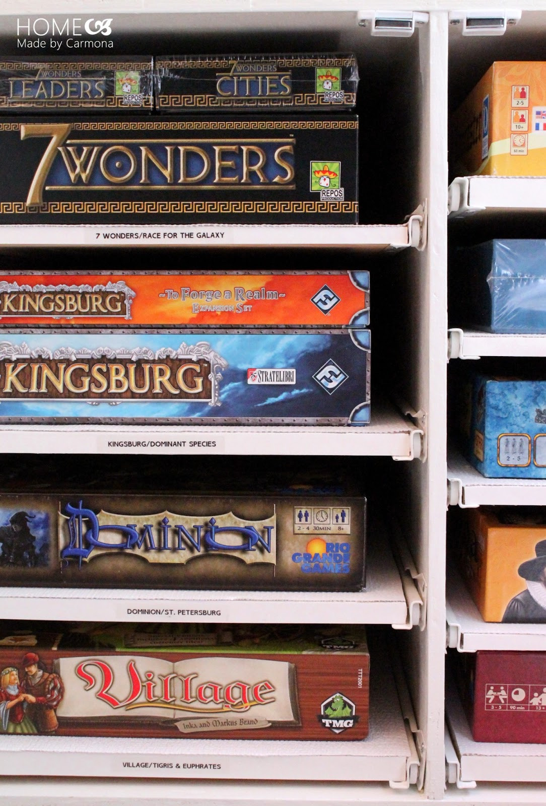 Best ideas about DIY Video Game Storage
. Save or Pin DIY Board Game Storage Unit Home Made By Carmona Now.