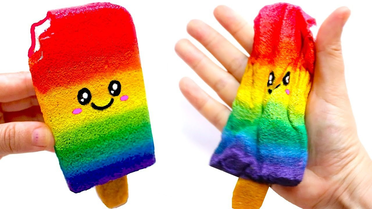Best ideas about DIY Videos For Kids
. Save or Pin DIY RAINBOW POPSICLE SQUISHY Now.