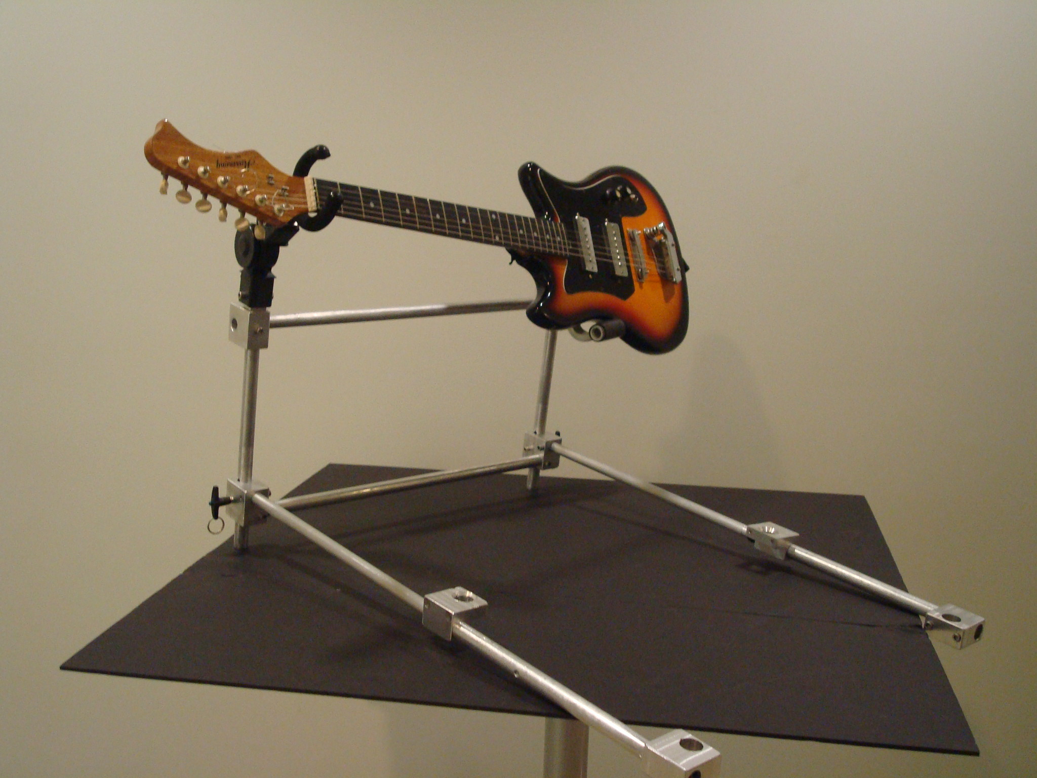 Best ideas about DIY Walk Up Guitar Stand
. Save or Pin Does exist an horizontal stand alone guitar stand Now.