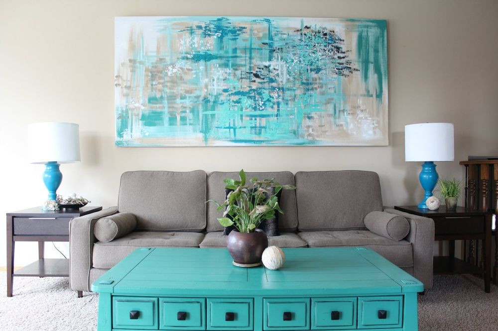 Best ideas about DIY Wall Art Canvas
. Save or Pin Make LARGE Canvas Wall Art for $14 Now.