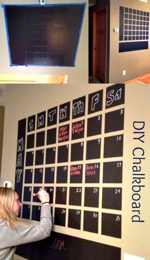 Best ideas about DIY Wall Calendar
. Save or Pin DIY Chalkboard Wall Calendar Weve Tried It Now.