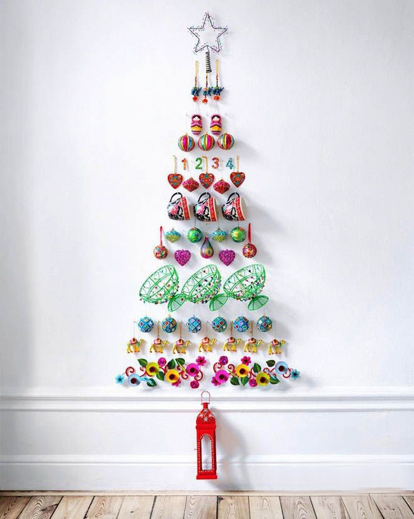 Best ideas about DIY Wall Christmas Tree
. Save or Pin 11 Awesome And Unique Christmas Tree Ideas For This Year Now.