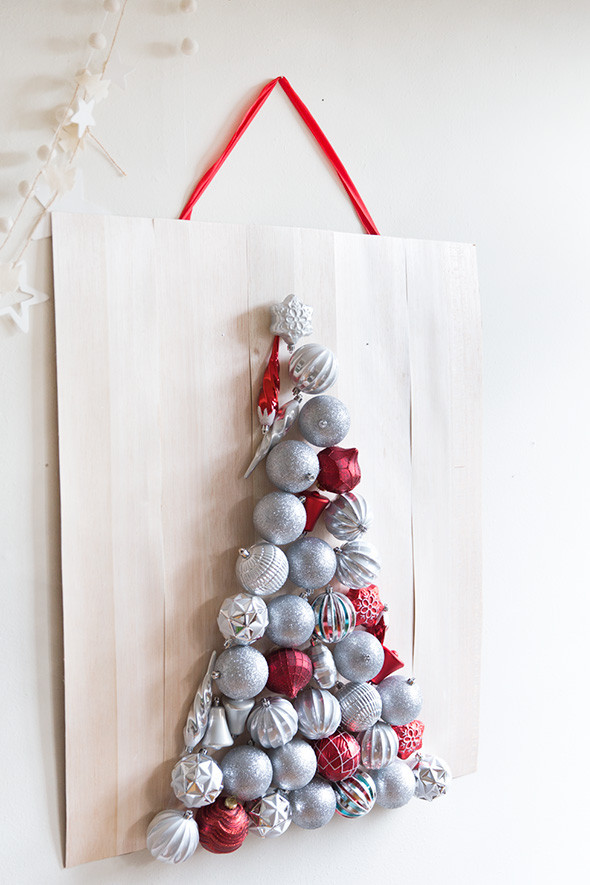 Best ideas about DIY Wall Christmas Tree
. Save or Pin Beautiful DIY Wall Ornament Christmas Tree Shelterness Now.