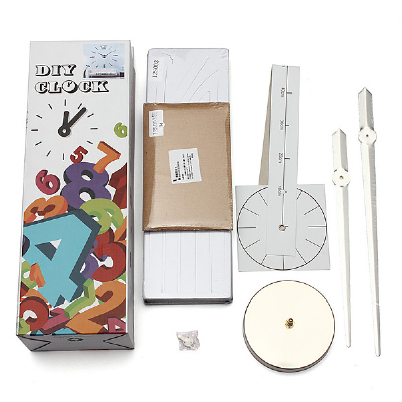 Best ideas about DIY Wall Clock Kits
. Save or Pin Buy Big DIY Frameless Wall Clock Kit 3D Mirror Now.