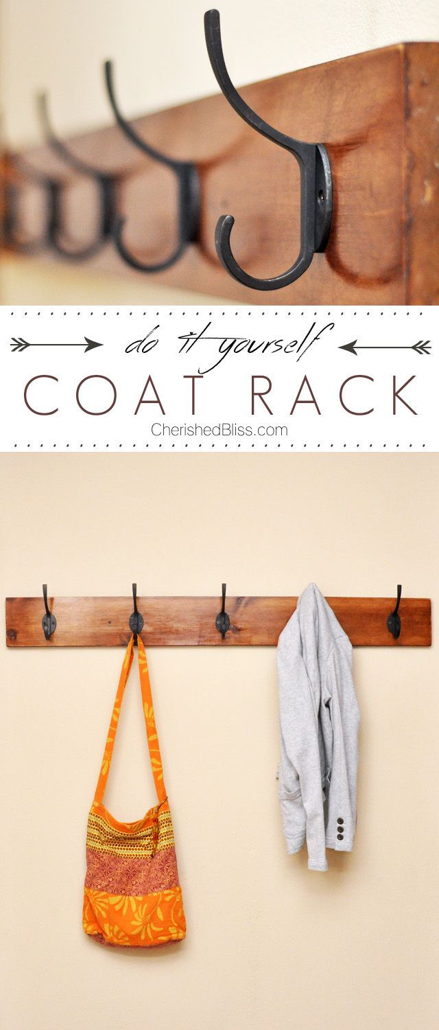 Best ideas about DIY Wall Coat Rack
. Save or Pin Best 25 Coat racks ideas on Pinterest Now.