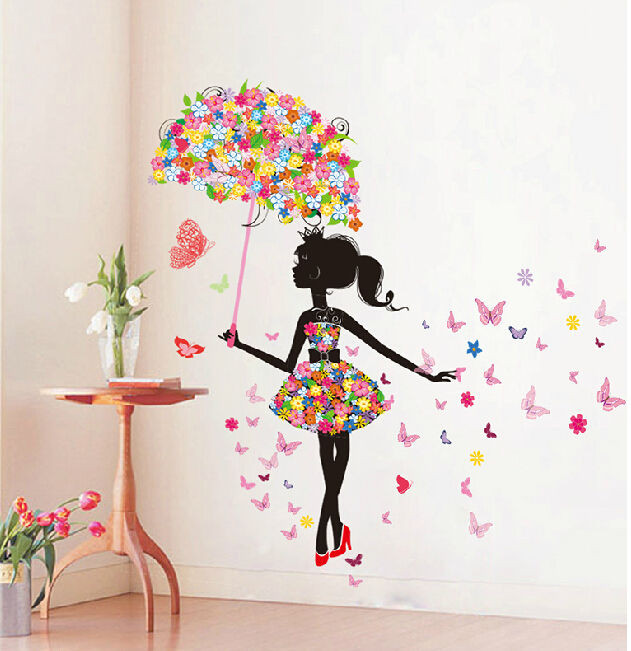 Best ideas about DIY Wall Decal
. Save or Pin Butterfly Girl Removable Wall Art Sticker Vinyl Decal DIY Now.