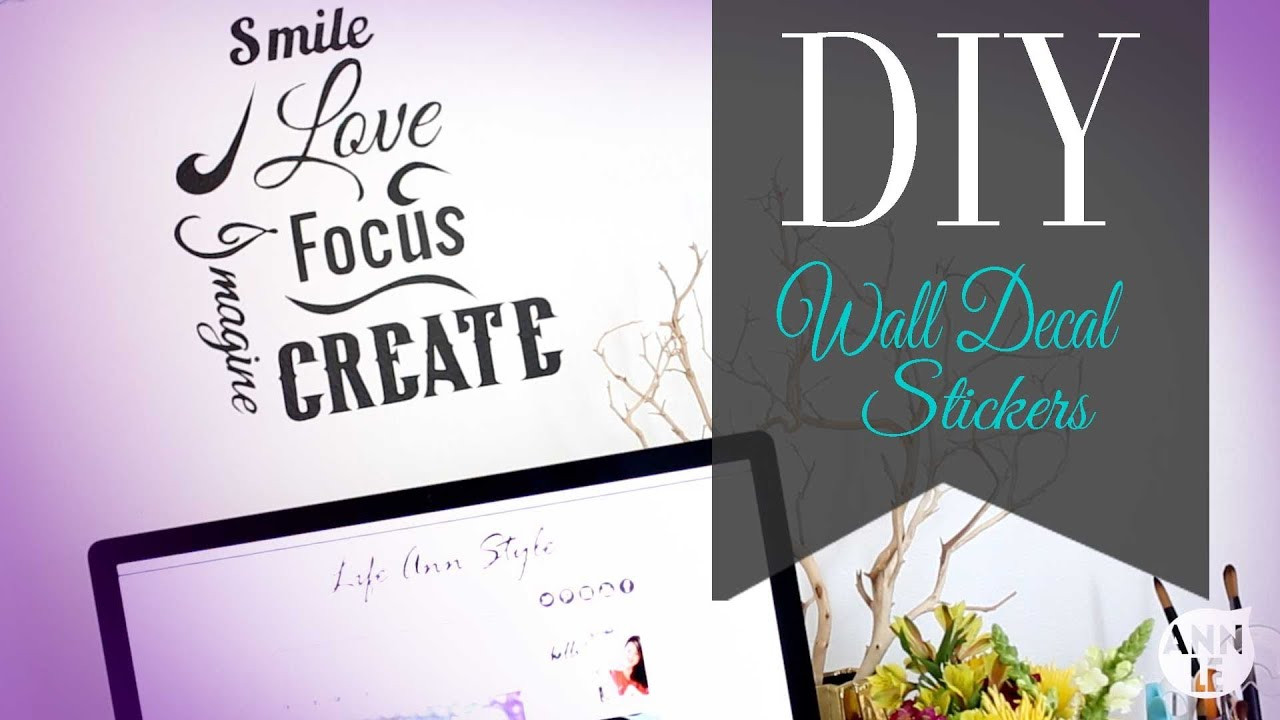 Best ideas about DIY Wall Decal
. Save or Pin DIY Wall Decal Inspirational Wall Art Now.