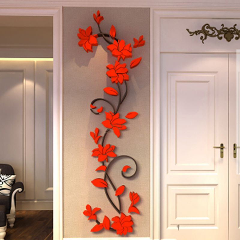Best ideas about DIY Wall Decal
. Save or Pin 3D DIY Decal Removable Flowers Romantic Heart Wall Sticker Now.
