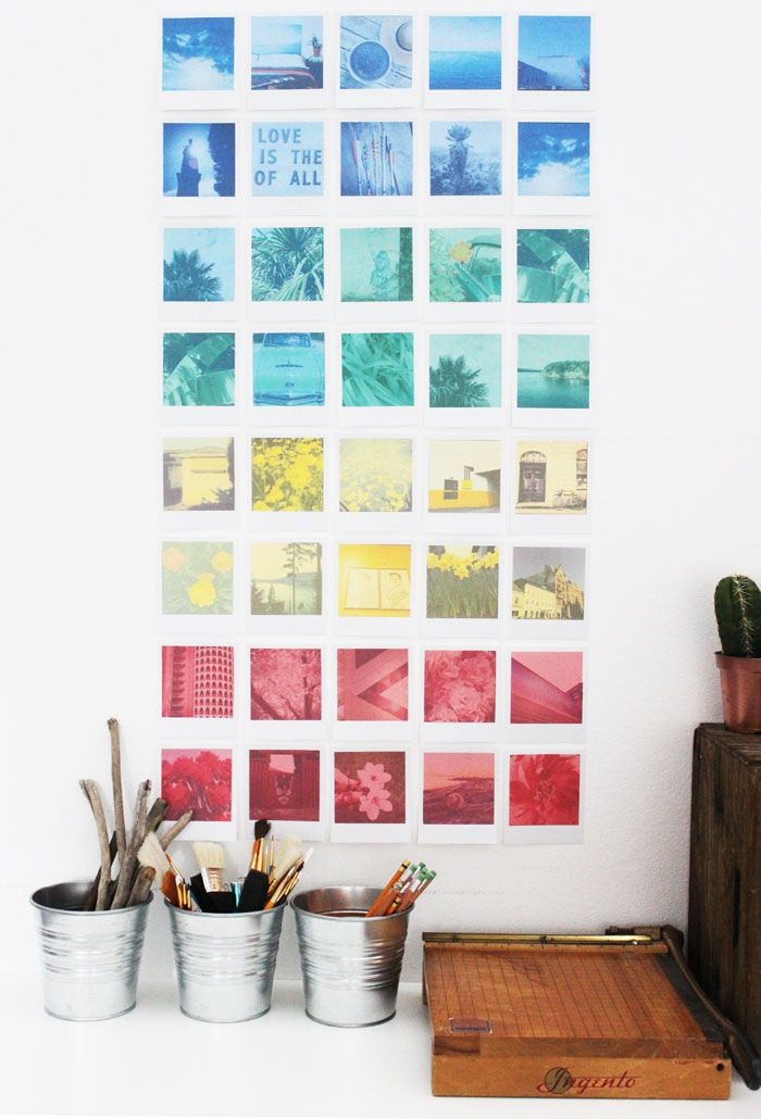 Best ideas about DIY Wall Decor With Pictures
. Save or Pin DIY Instagram Polaroid Wall Art Free Printable Now.