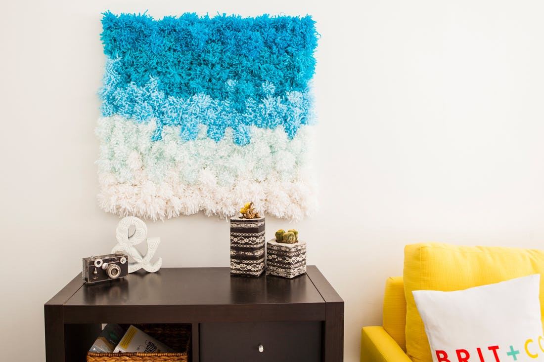 Best ideas about DIY Wall Decor With Pictures
. Save or Pin A Pom Pom Rug Wall Hanging and Table Cover in e Now.