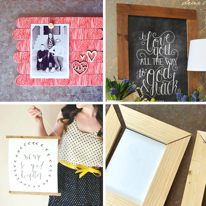 Best ideas about DIY Wall Frame
. Save or Pin 20 best DIY photo & picture frame tutorials It s Always Now.