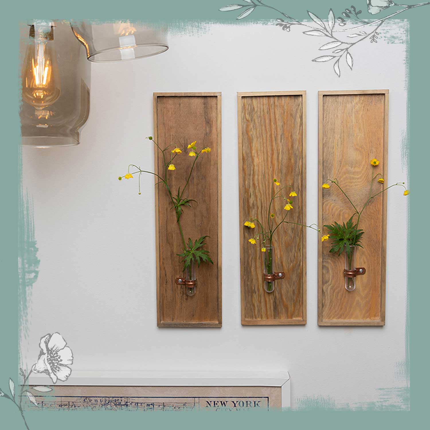 Best ideas about DIY Wall Frame
. Save or Pin DIY Floral Wall Frame Beekman 1802 Now.