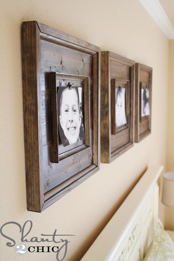 Best ideas about DIY Wall Frame
. Save or Pin DIY Wall Art $15 Wooden Frames Shanty 2 Chic Now.