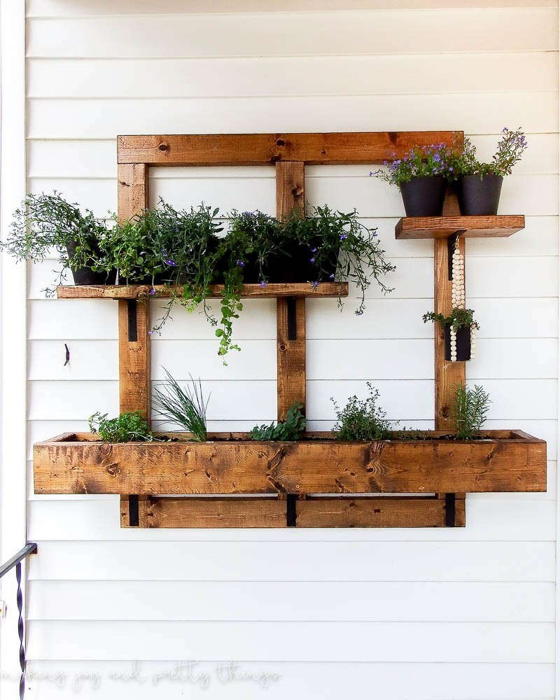 Best ideas about DIY Wall Garden
. Save or Pin DIY Vertical Herb Garden and Planter 2x4 Challenge Now.