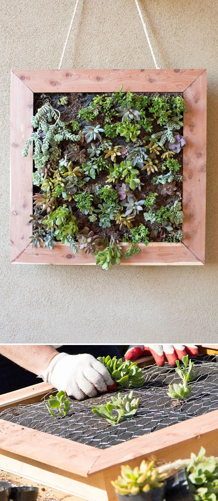 Best ideas about DIY Wall Garden
. Save or Pin 20 Ideas of Diy Garden Wall Art Now.