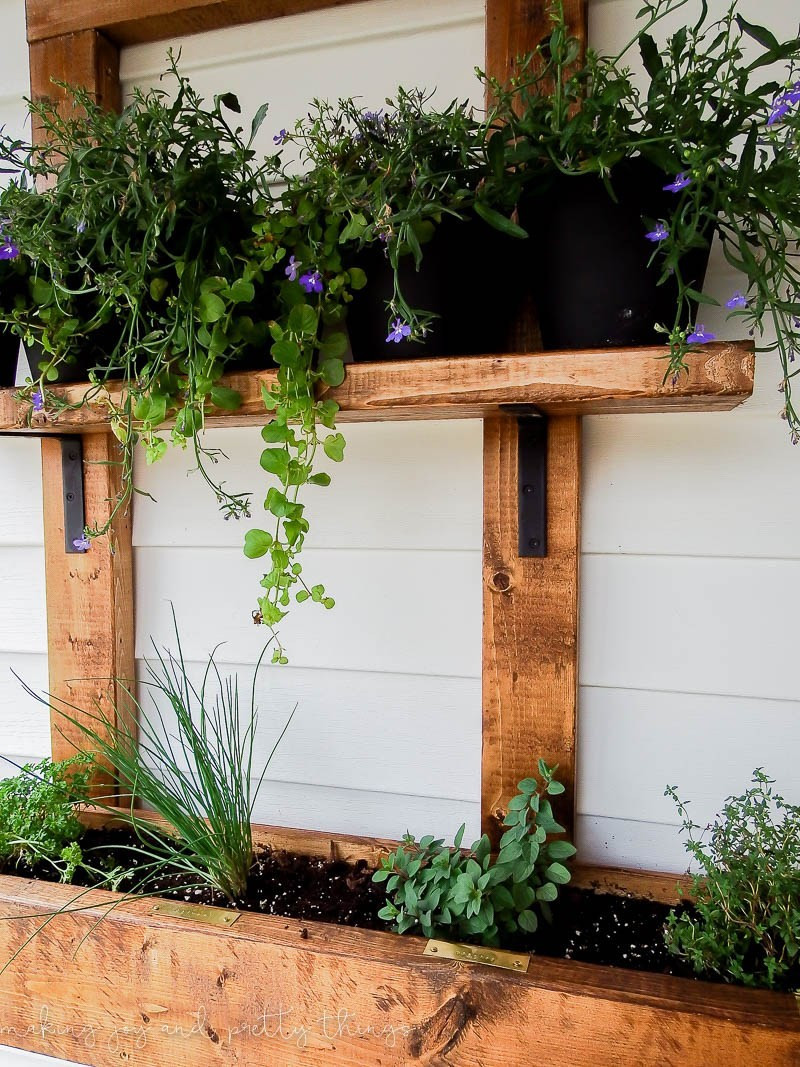 Best ideas about DIY Wall Garden
. Save or Pin DIY Vertical Herb Garden and Planter 2x4 Challenge Now.