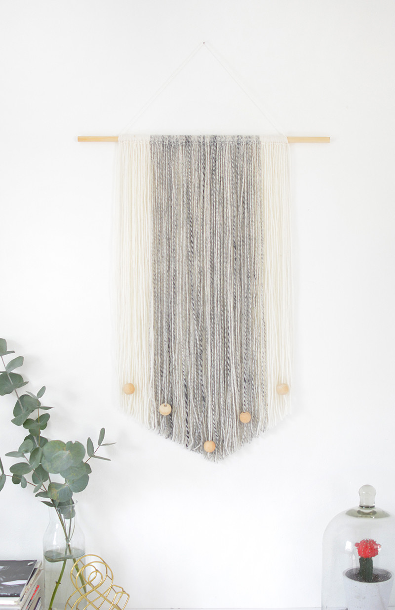 Best ideas about DIY Wall Hangers
. Save or Pin DIY yarn wall hanging Now.