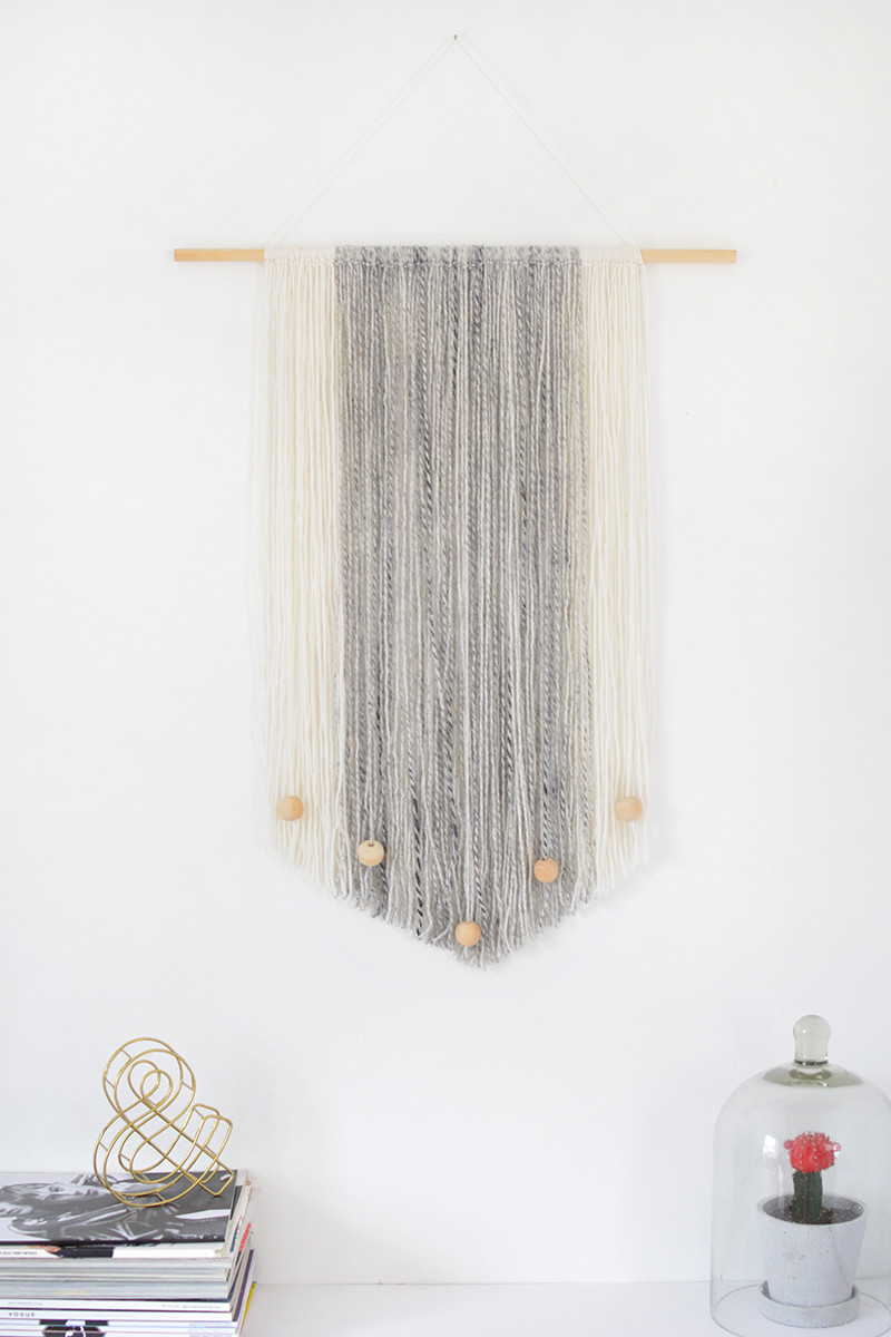 Best ideas about DIY Wall Hangers
. Save or Pin DIY yarn wall hanging Now.