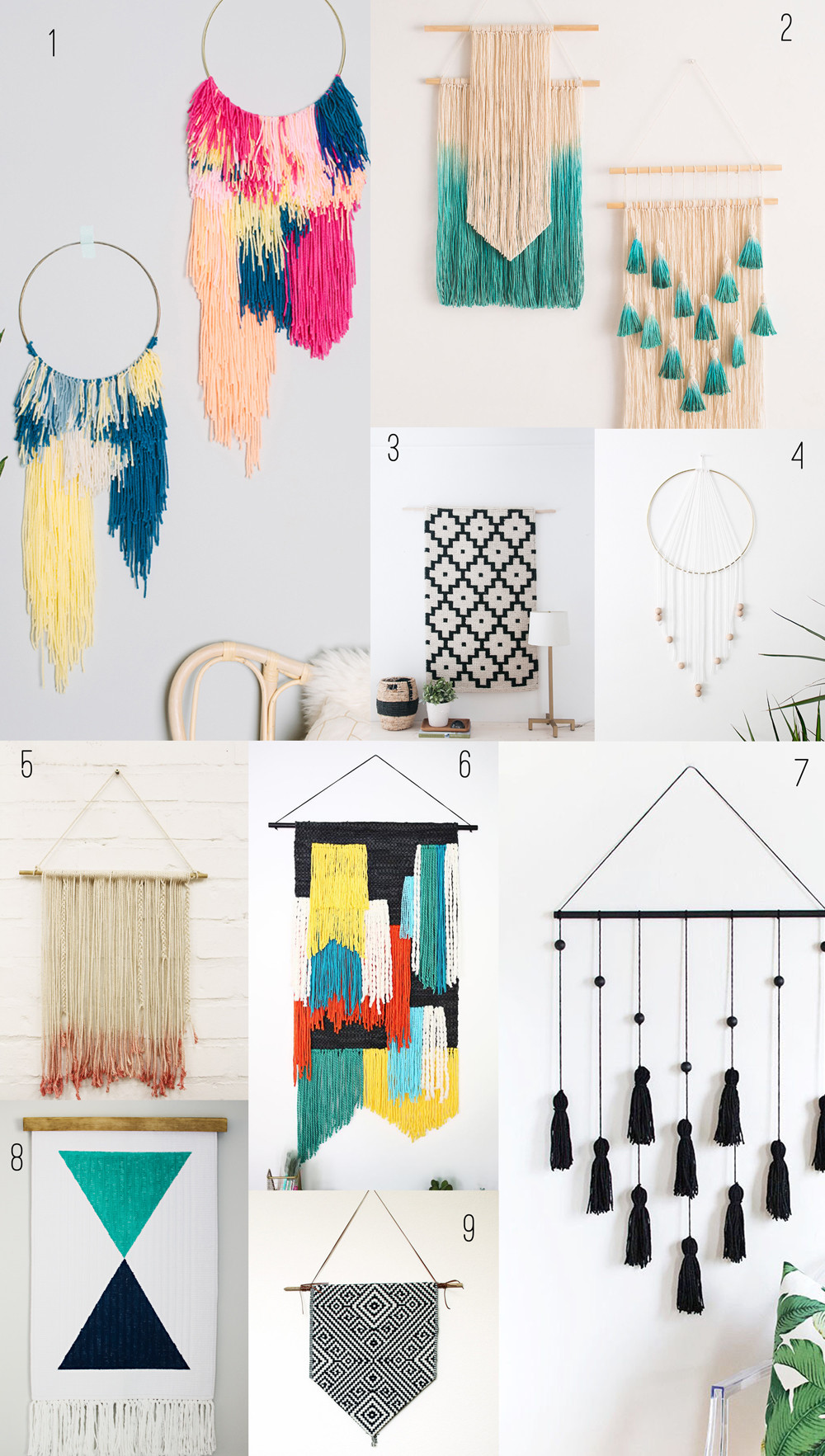 Best ideas about DIY Wall Hanging
. Save or Pin 9 AMAZING DIY WALL HANGINGS Tell Love and Party Now.