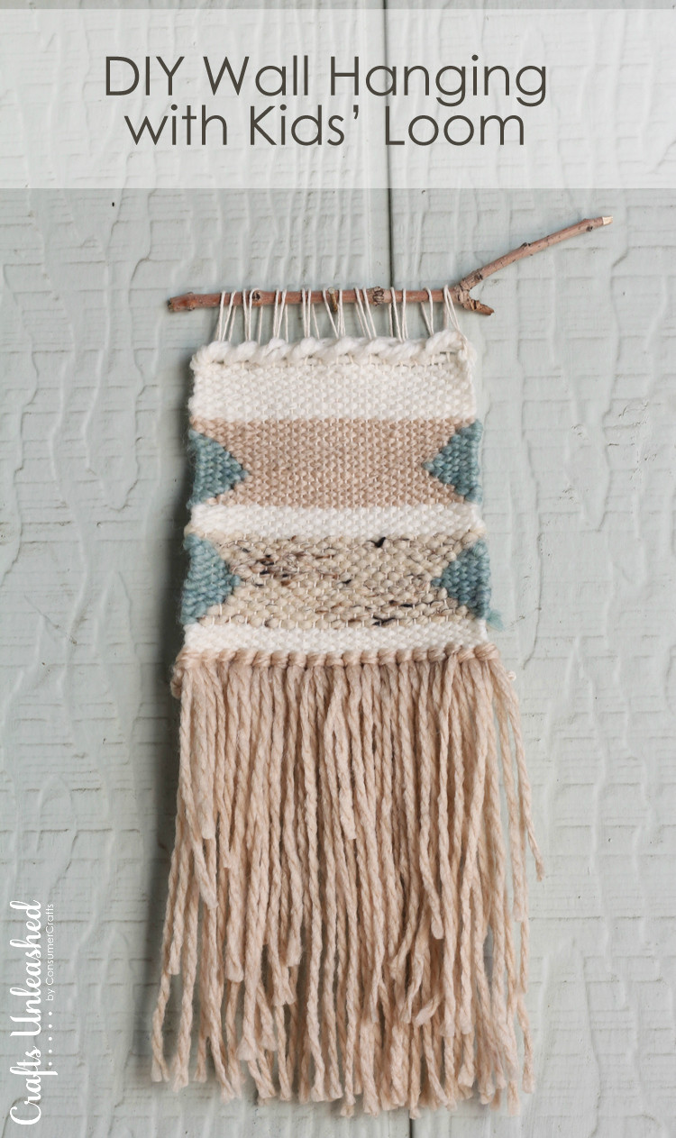 Best ideas about DIY Wall Hanging
. Save or Pin DIY Woven Wall Hanging With Kids Loom Crafts Unleashed Now.