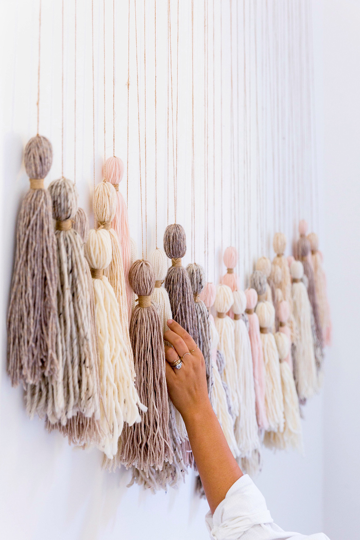 Best ideas about DIY Wall Hanging
. Save or Pin DIY Tassel Wall Hanging – Honestly WTF Now.