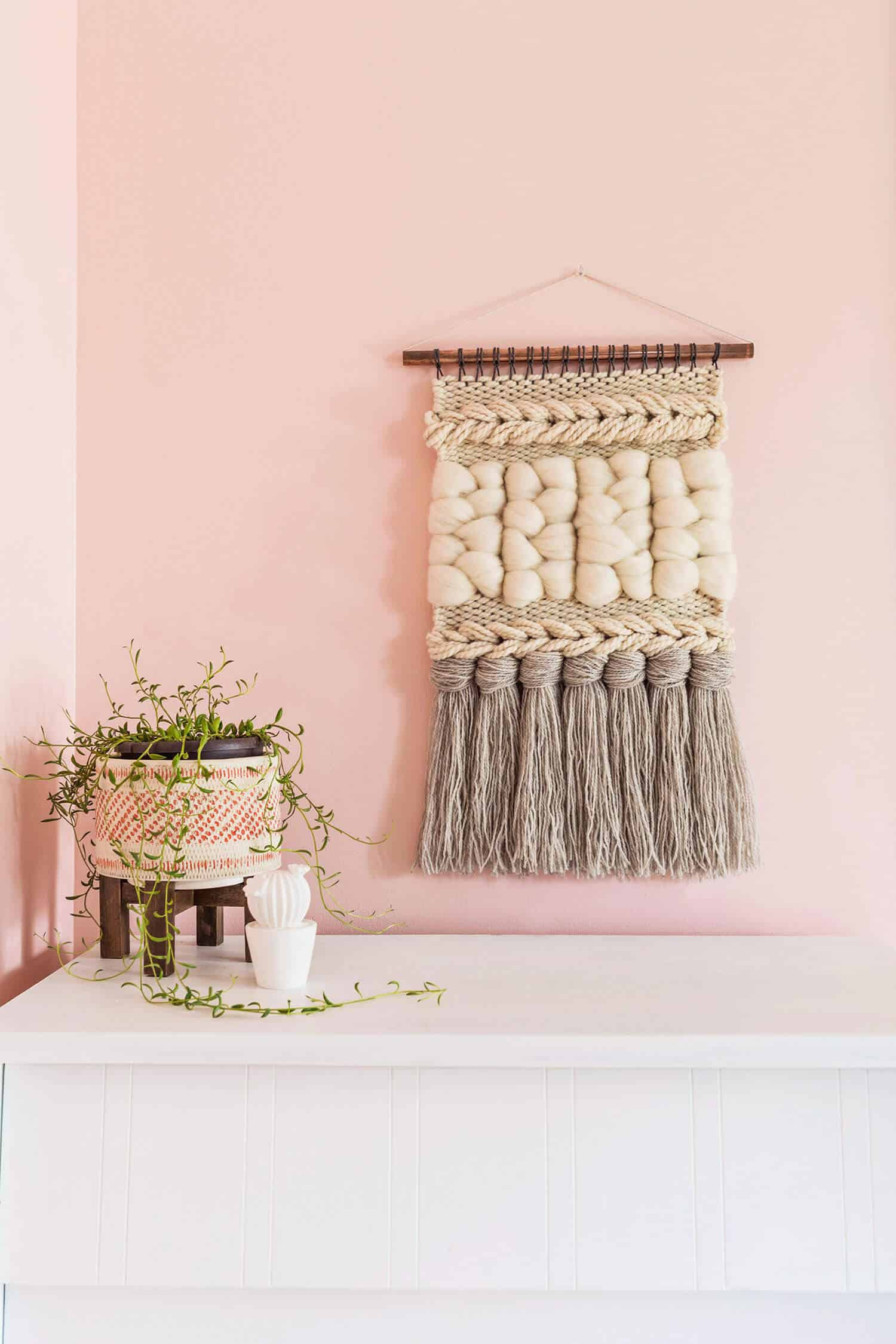 Best ideas about DIY Wall Hanging
. Save or Pin Latch Hook Wall Hanging DIY A Beautiful Mess Now.