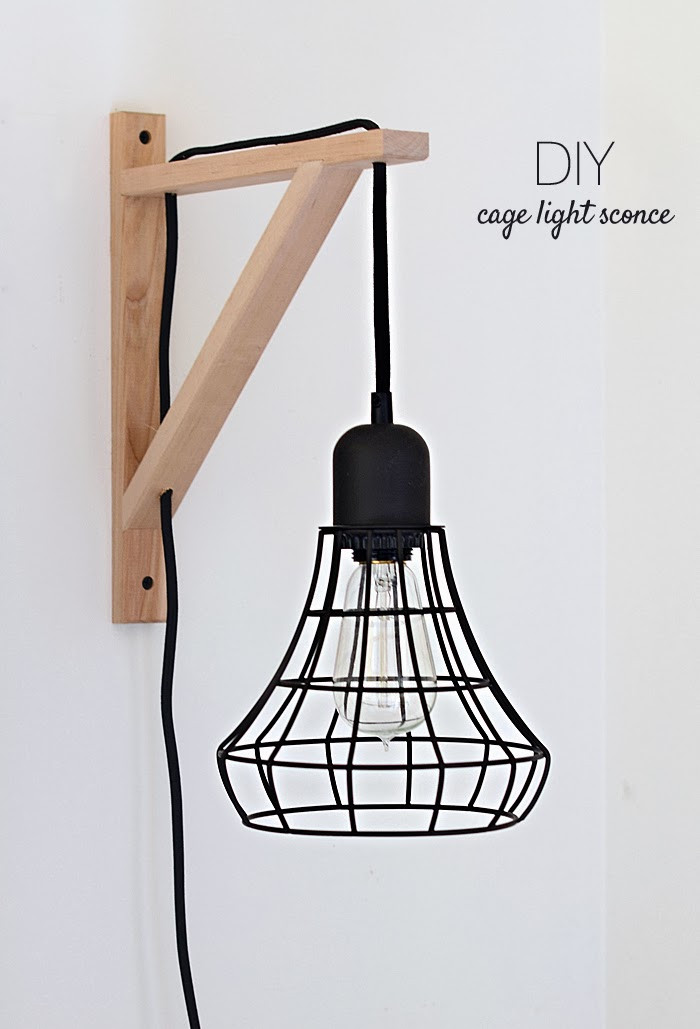 Best ideas about DIY Wall Lighting
. Save or Pin Nalle s House DIY Cage Light Sconces Now.