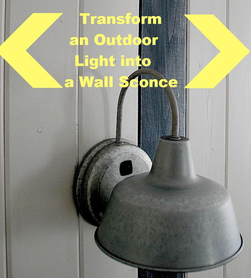 Best ideas about DIY Wall Lights
. Save or Pin Add DIY Switches to Outdoor Sconces to make Indoor Bedside Now.