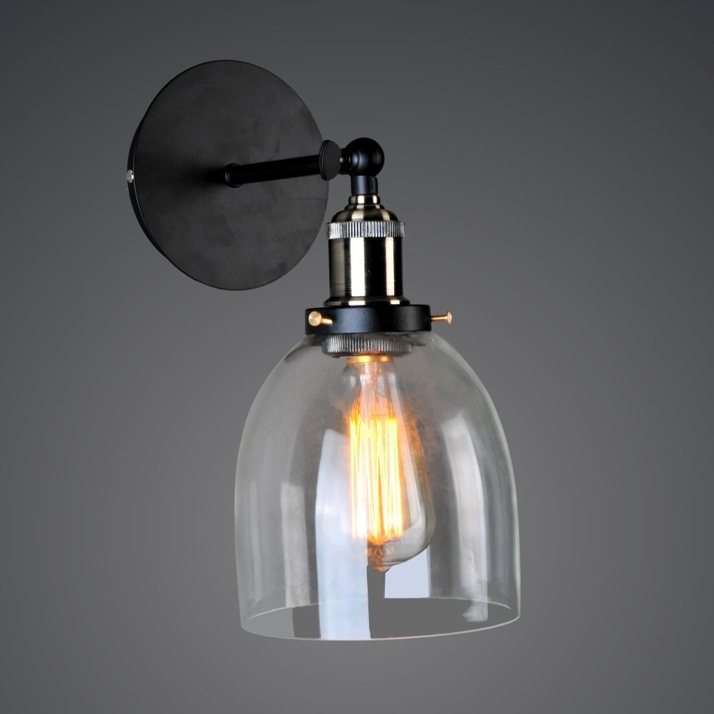 Best ideas about DIY Wall Lights
. Save or Pin Vintage Industrial Wall Glass Lamp Retro Metal Light DIY Now.