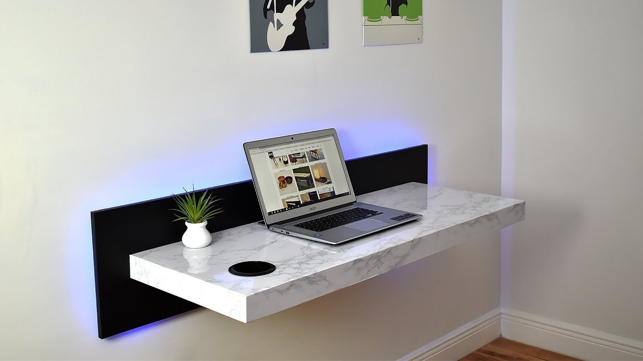 Best ideas about DIY Wall Mount Desk
. Save or Pin DIY Wall Mounted Dream Desk Now.