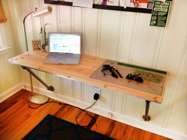 Best ideas about DIY Wall Mount Desk
. Save or Pin Space Saver 22 Wall Mounted Desks to Buy or DIY Now.