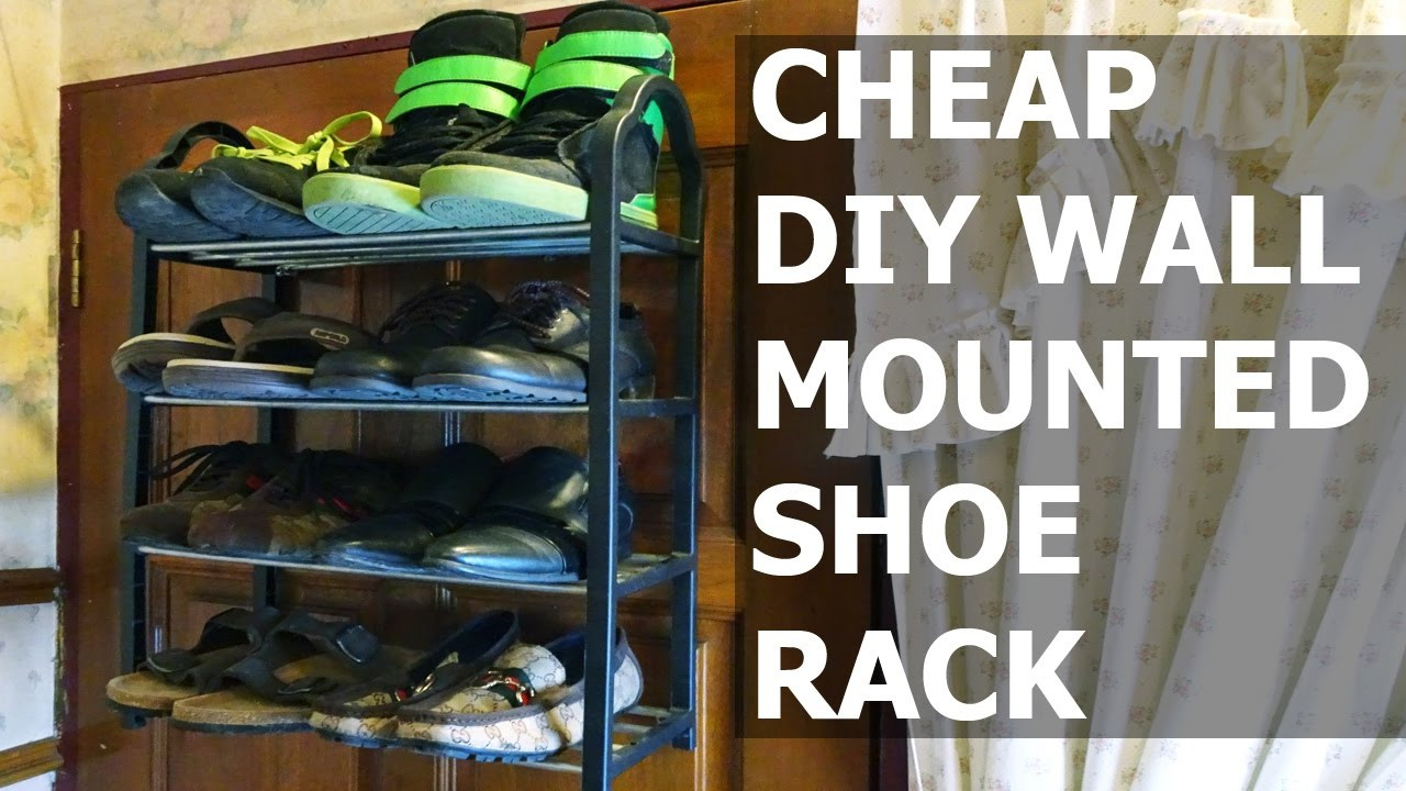 Best ideas about DIY Wall Mounted Shoe Rack
. Save or Pin DIY Wall Mounted Shoe Rack Now.