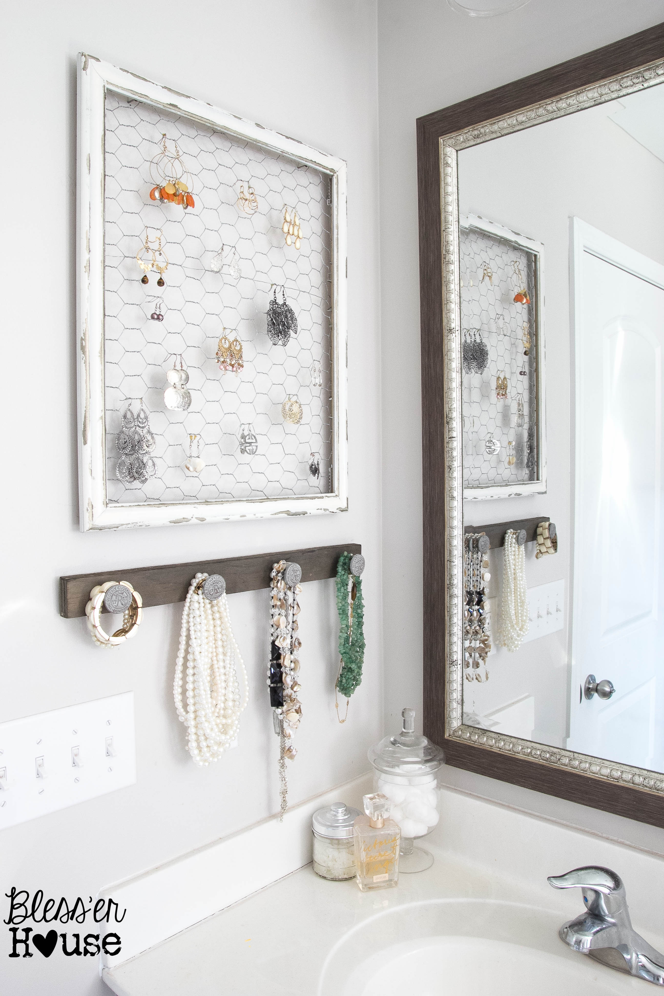 Best ideas about DIY Wall Organizer Ideas
. Save or Pin DIY Rustic Industrial Jewelry Organizer Bless er House Now.