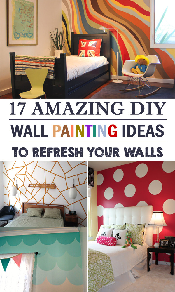 Best ideas about DIY Wall Paint Ideas
. Save or Pin 17 Amazing DIY Wall Painting Ideas To Refresh Your Walls Now.