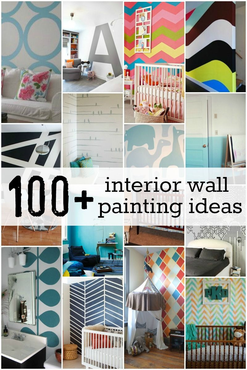 Best ideas about DIY Wall Paint Ideas
. Save or Pin DIY Amazing 100 Interior Wall Painting Ideas Now.