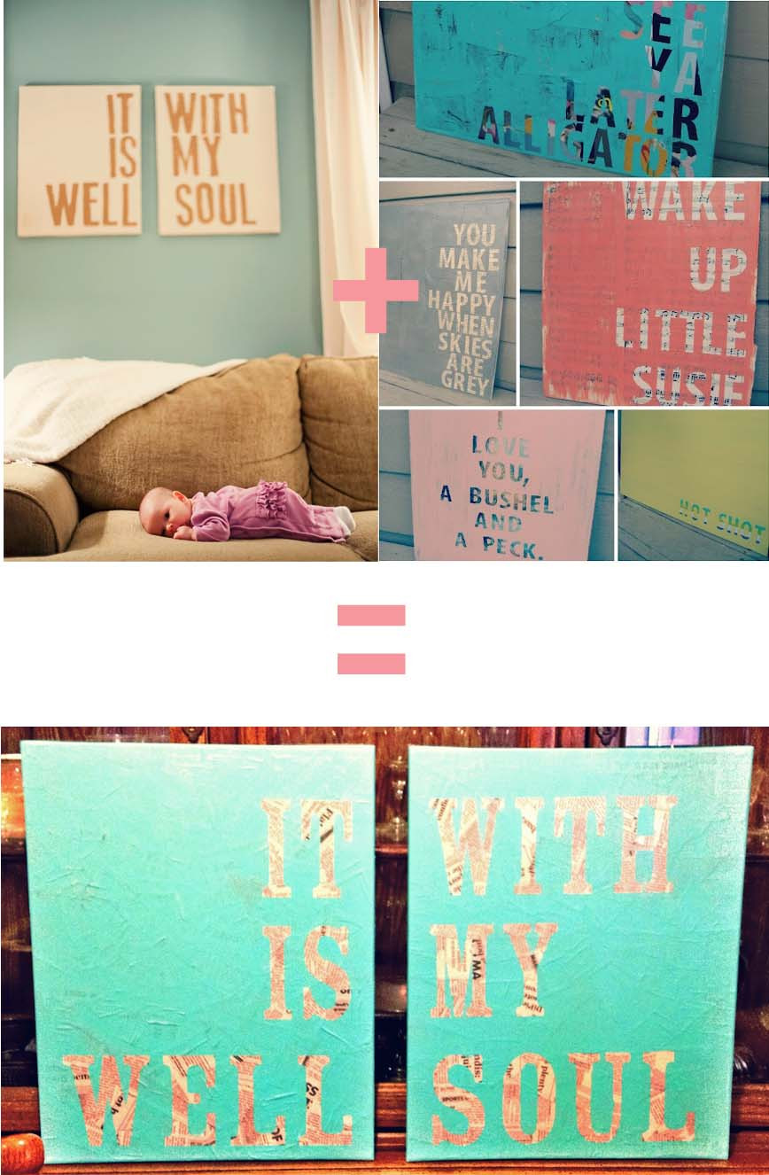 Best ideas about DIY Wall Quote
. Save or Pin DIY Quote Wall Art Now.