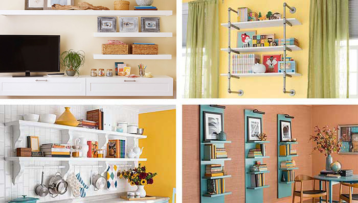 Best ideas about DIY Wall Shelf Ideas
. Save or Pin DIY Shelving Ideas for Added Storage Now.