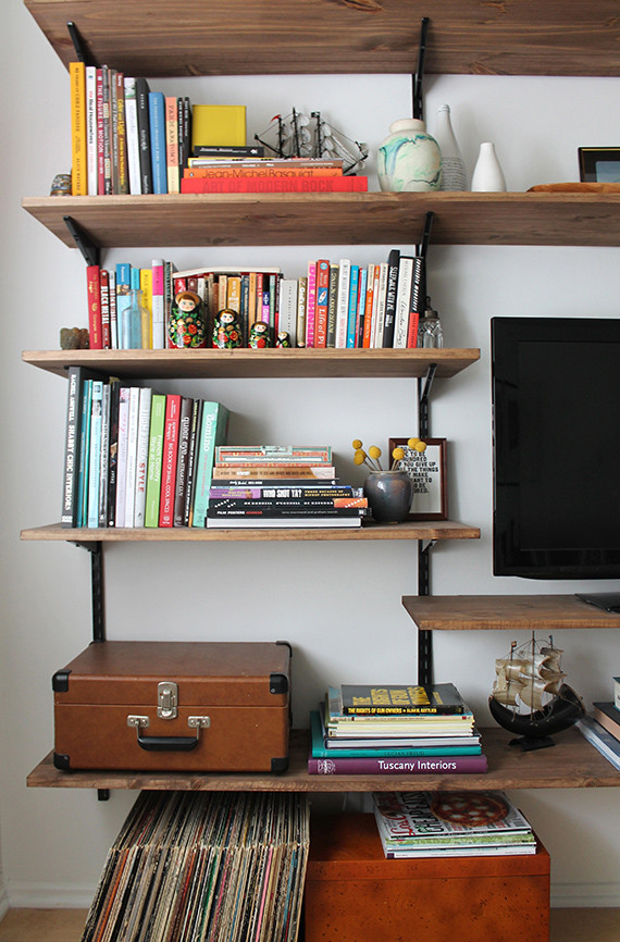 Best ideas about DIY Wall Shelves For Books
. Save or Pin 40 Easy DIY Bookshelf Plans Now.