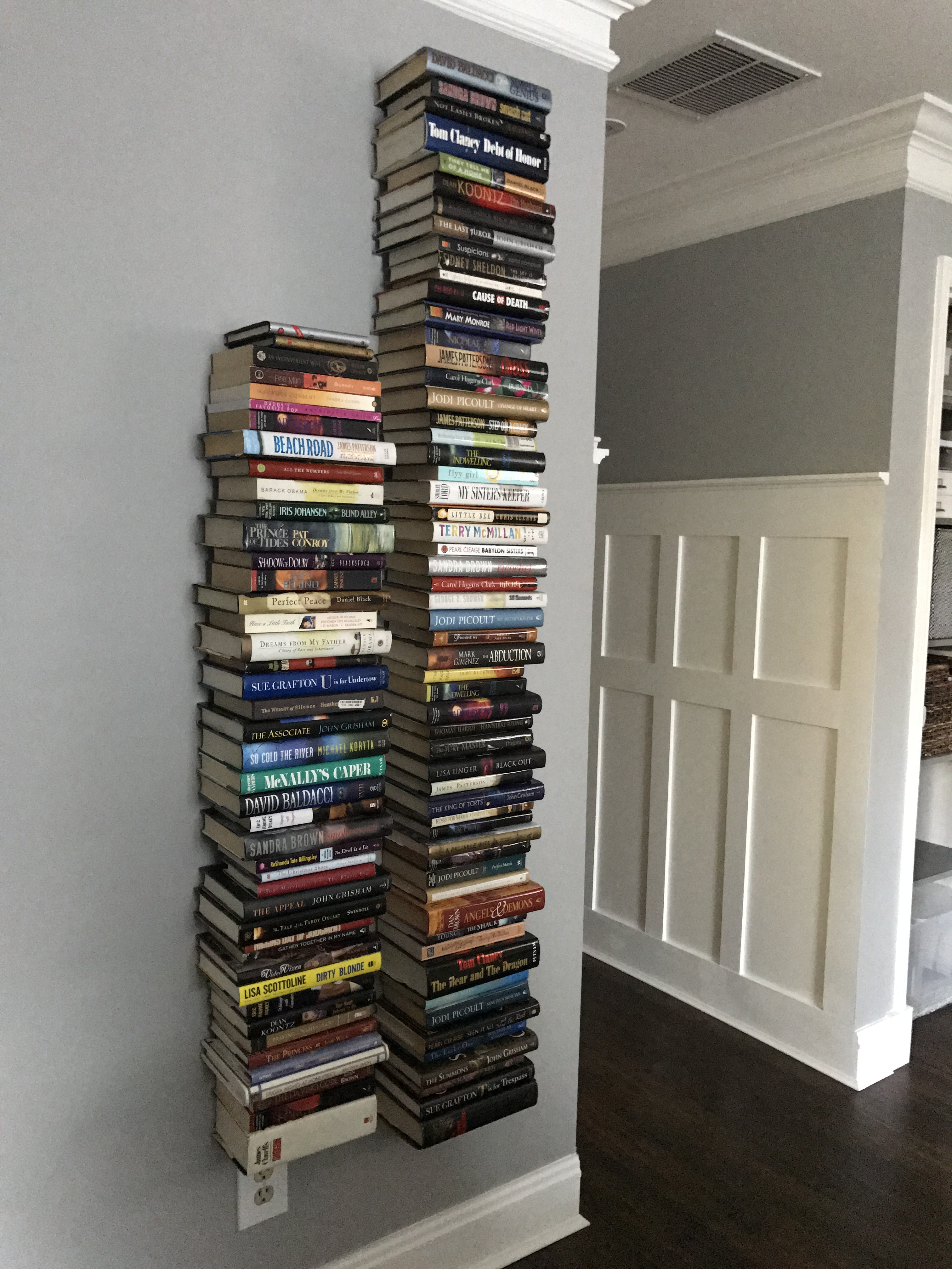 Best ideas about DIY Wall Shelves For Books
. Save or Pin DIY Invisible Floating Book Shelves Book Organization Now.