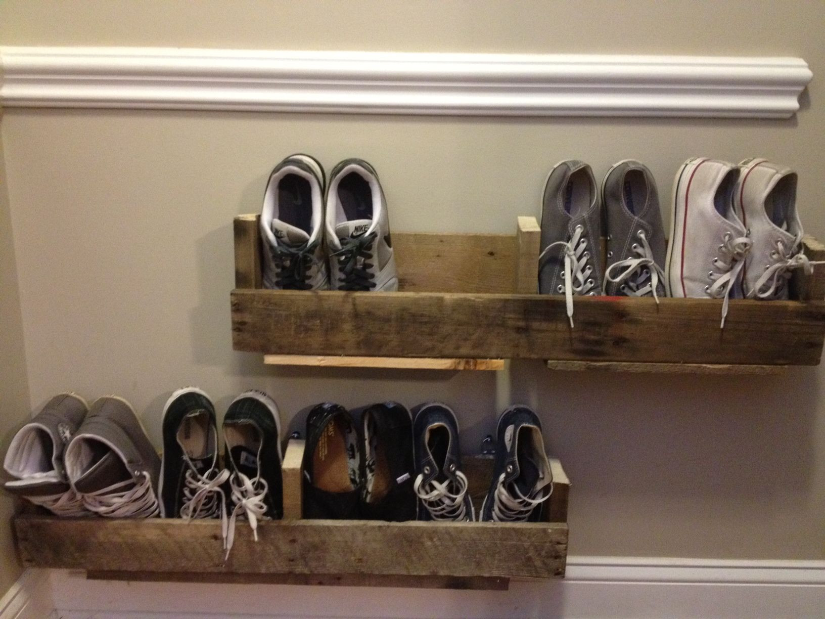 Best ideas about DIY Wall Shoe Rack
. Save or Pin Best DIY Rack Shoes Ideas To Improve The Neatness Your Now.