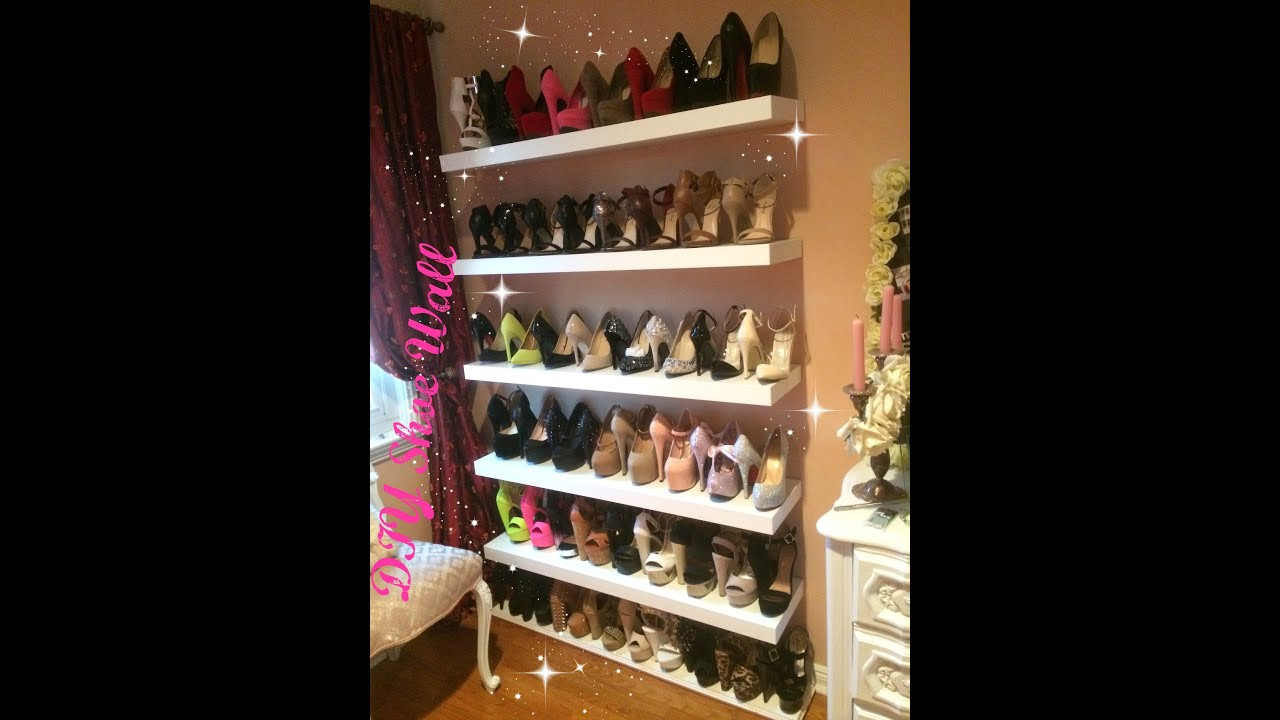 Best ideas about DIY Wall Shoe Rack
. Save or Pin DIY Shoe wall Now.