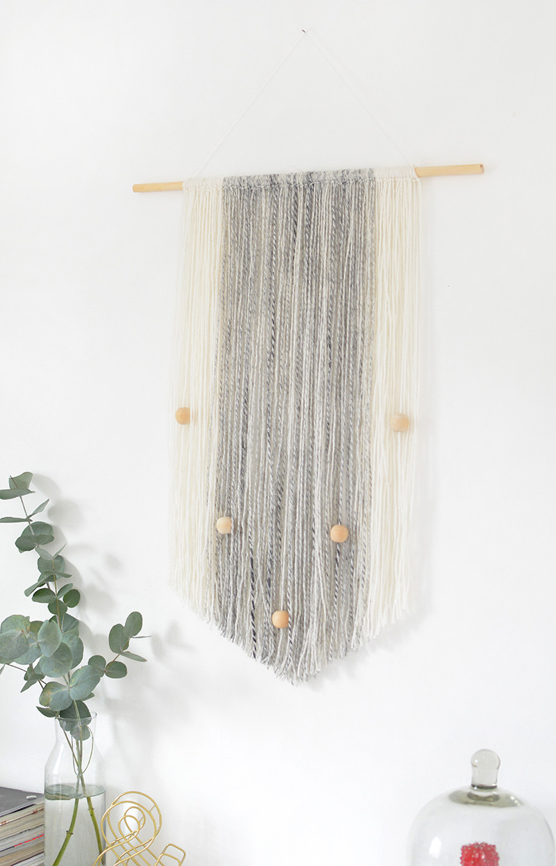 Best ideas about DIY Wall Tapestry
. Save or Pin DIY yarn wall hanging Now.