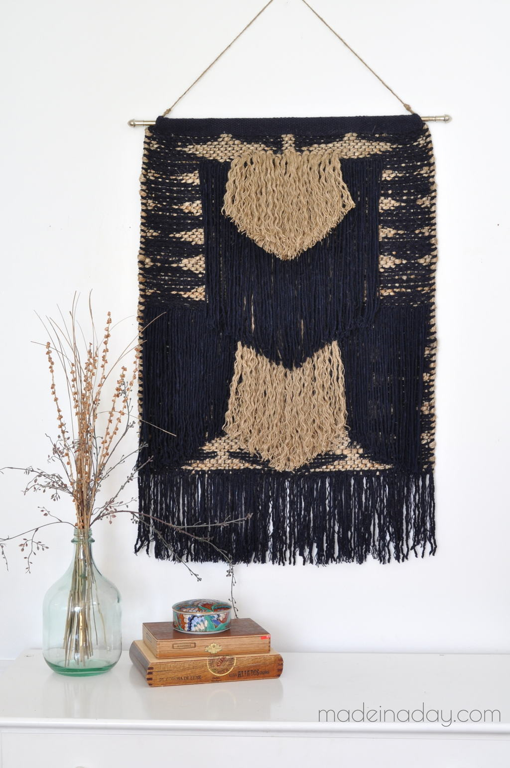 Best ideas about DIY Wall Tapestry
. Save or Pin DIY Tapestry No Weave Now.