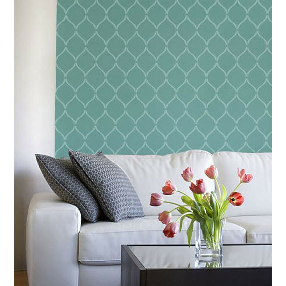Best ideas about DIY Wallpaper Stencil
. Save or Pin Hourglass Stencil Design Reusable Stencill for DIY Wall Now.