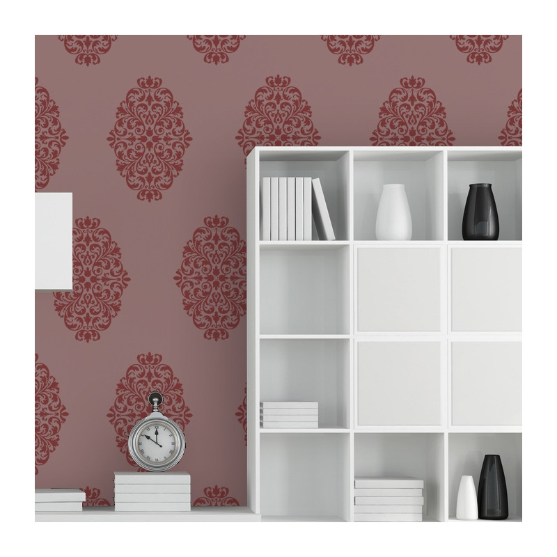 Best ideas about DIY Wallpaper Stencil
. Save or Pin Damask Wall Stencils Pattern LARGE Size Reusable Wall Now.