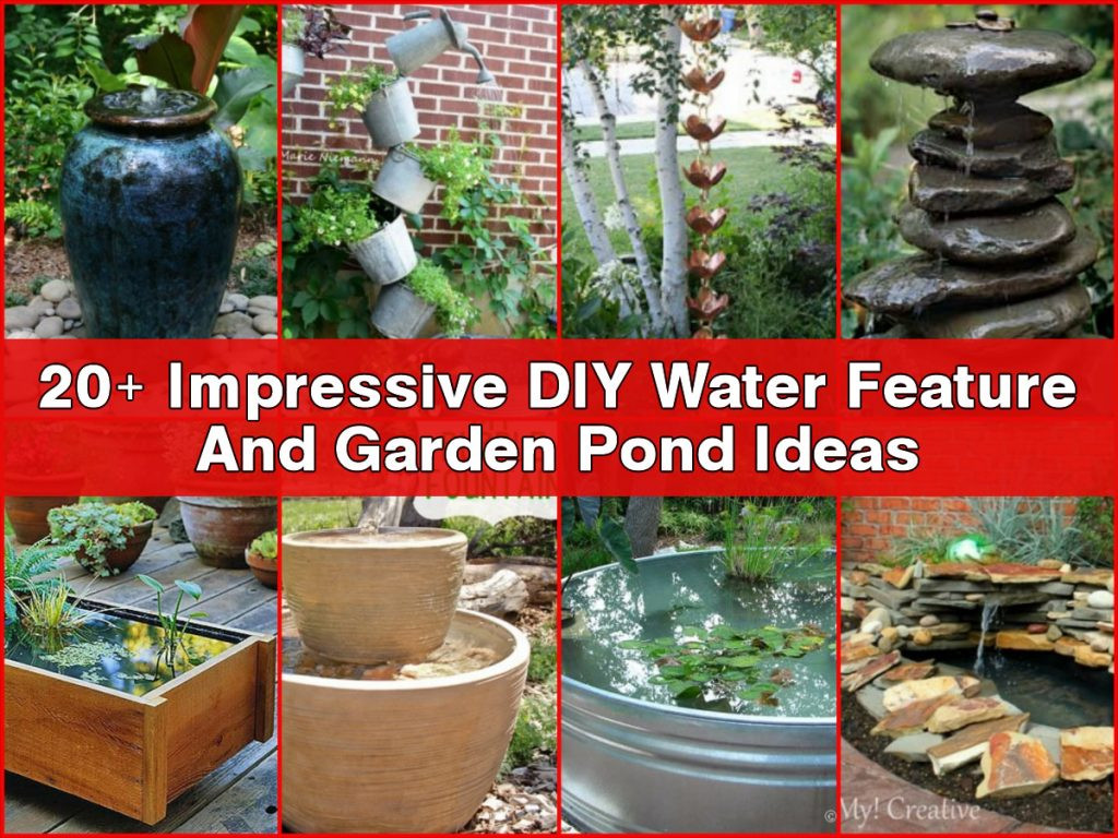 Best ideas about DIY Water Gardens
. Save or Pin 20 Impressive DIY Water Feature And Garden Pond Ideas Now.