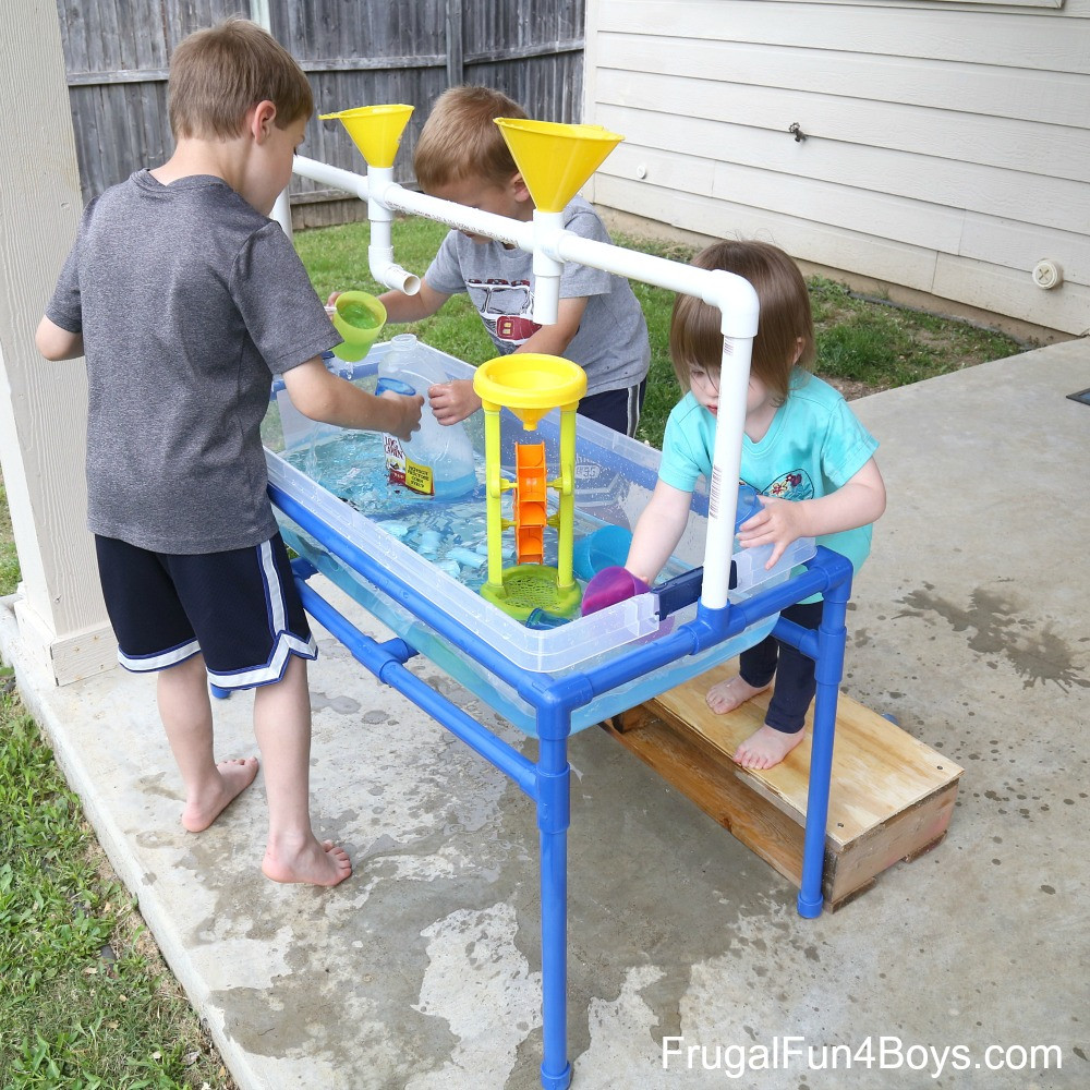 Best ideas about DIY Water Table For Toddlers
. Save or Pin How to Make a PVC Pipe Sand and Water Table Frugal Fun Now.